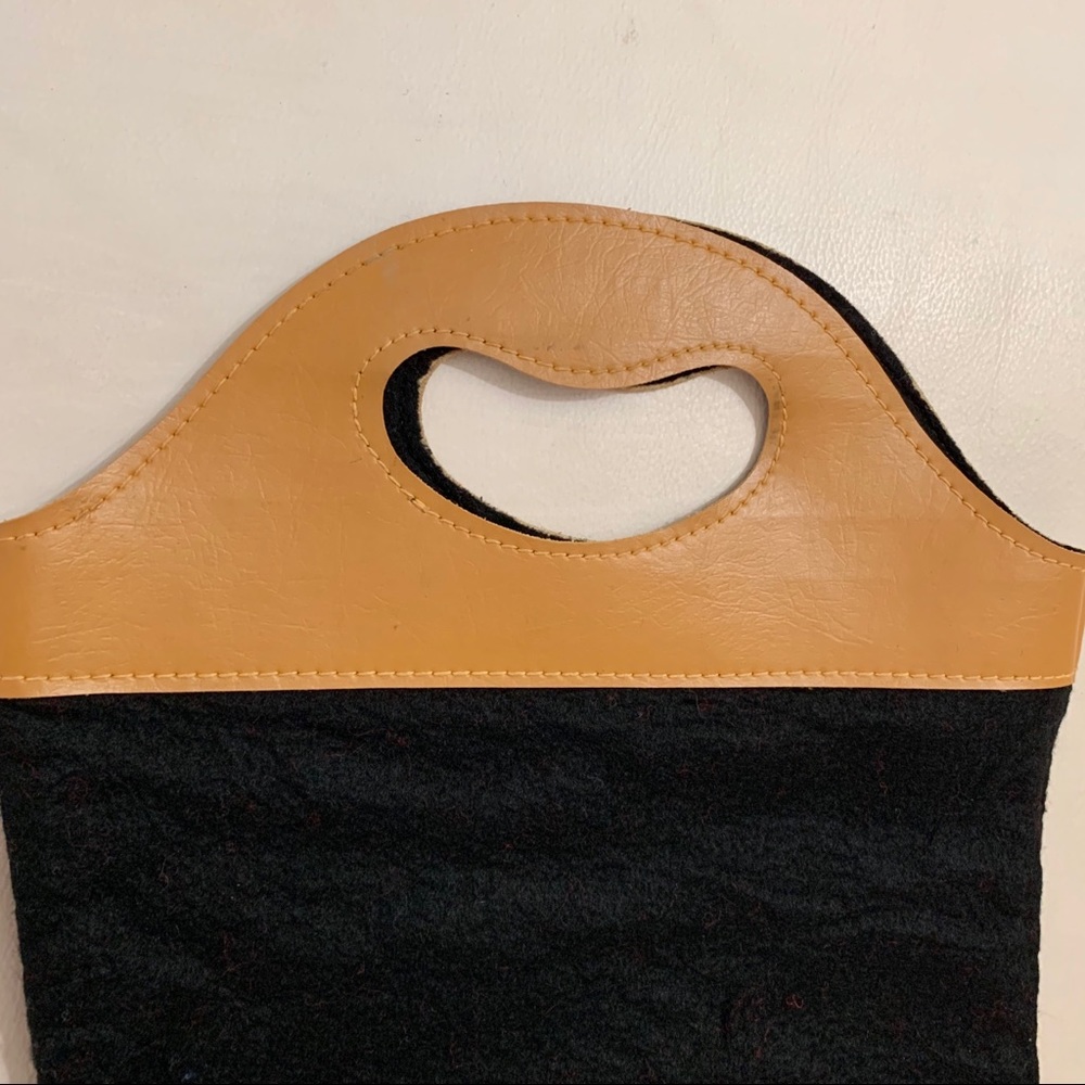 HOST PICK 🔥RARE🔥 Vintage Gucci Small Wool Tote - Picture 6 of 8